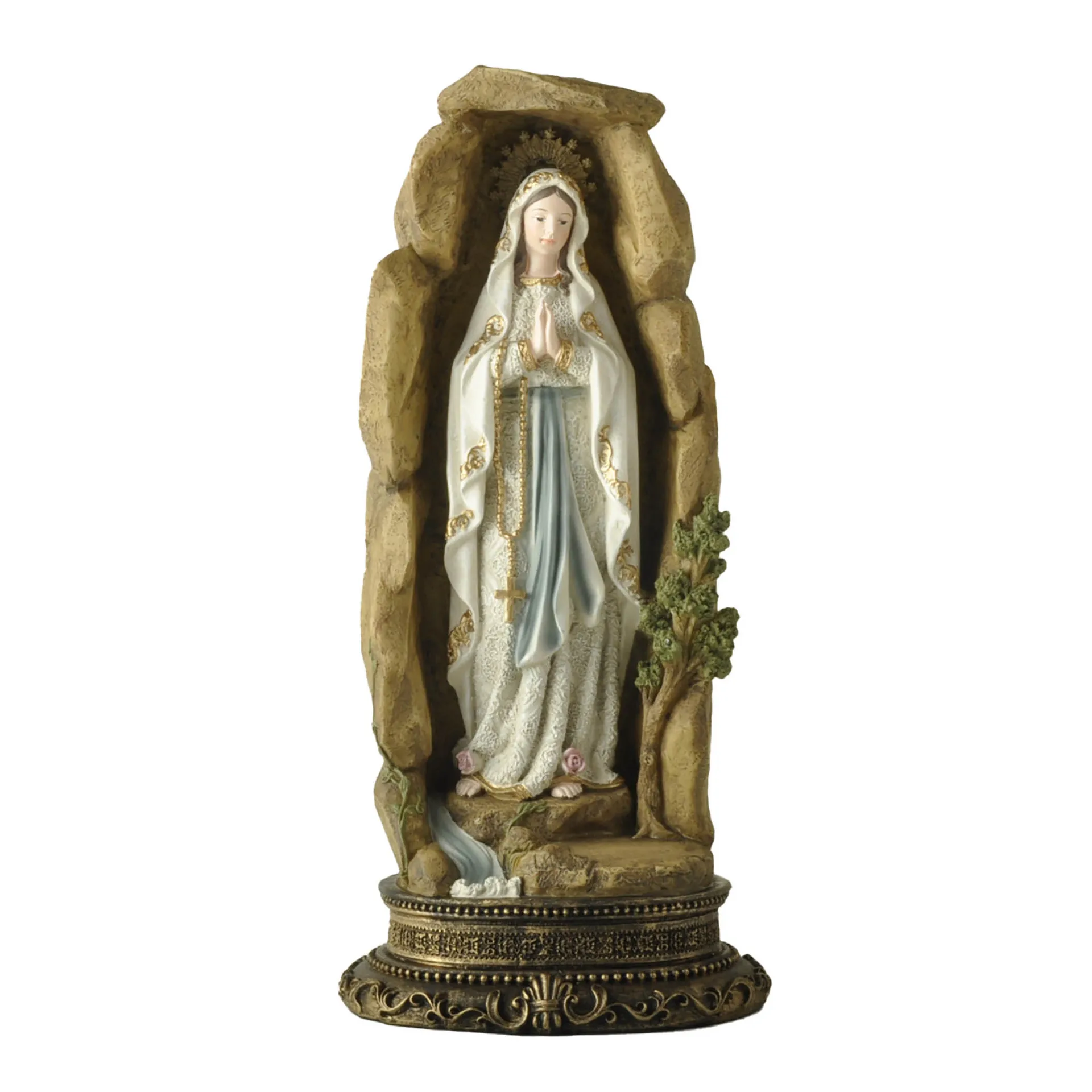Virgin Mary Statue Catholic Decor Our Lady of Lourdes Grotto Sculpture Home Yard Patio Lawn Hallway Ornament Statues for Decora
Virgin Mary Statue Catholic Decor Our Lady of Lourdes Grotto Sculpture Home Yard Patio Lawn Hallway Ornament Statues for Decora