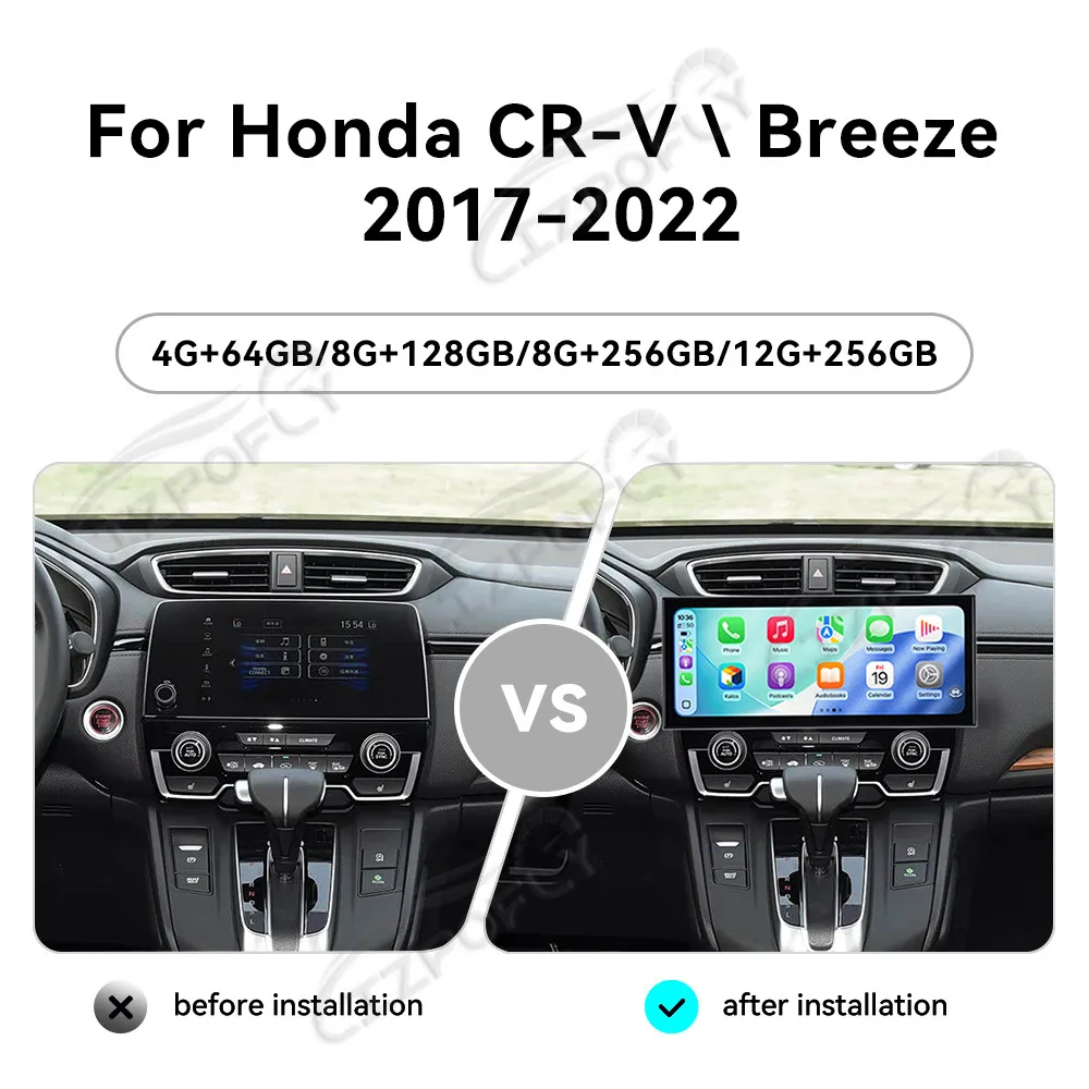 15.8 Inch Android Car Radio For Honda CR-V Breeze 2017-2022 Carplay Navigation Autoradio DSP GPS Car Multimedia Video Player 4G
15.8 Inch Android Car Radio For Honda CR-V Breeze 2017-2022 Carplay Navigation Autoradio DSP GPS Car Multimedia Video Player 4G