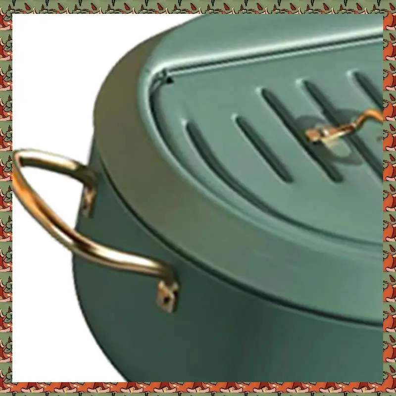 ABLQ Kitchen Stainless Steel Deep Frying Pot Oil Fryer With A Thermometer And A Lid 304 Tempura Fryer Pan Fried Chicken Pot
ABLQ Kitchen Stainless Steel Deep Frying Pot Oil Fryer With A Thermometer And A Lid 304 Tempura Fryer Pan Fried Chicken Pot