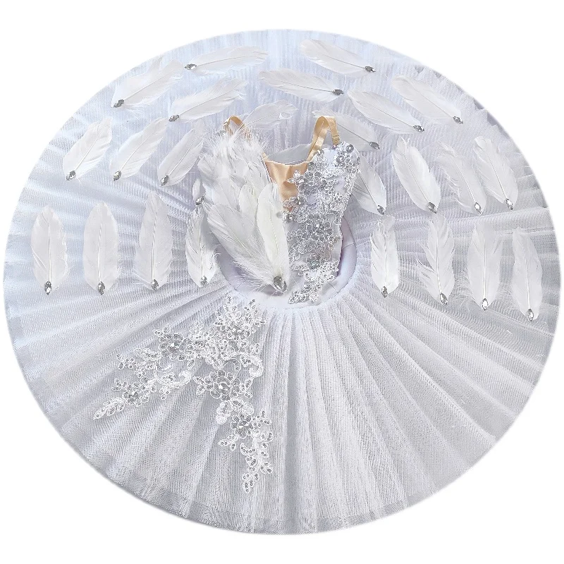 White Feather Professional Ballet Tutu Dancing Dress Adult Swan Lake Costume Ballet Leotards For Women Ballet Dress
White Feather Professional Ballet Tutu Dancing Dress Adult Swan Lake Costume Ballet Leotards For Women Ballet Dress