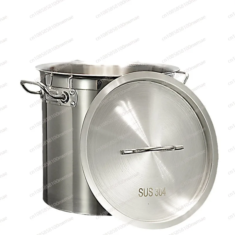 Soup BucketStainless Steel Bucket Soup Pot with Thickened Large Capacity Water Storage Bucket with Lid
Soup BucketStainless Steel Bucket Soup Pot with Thickened Large Capacity Water Storage Bucket with Lid