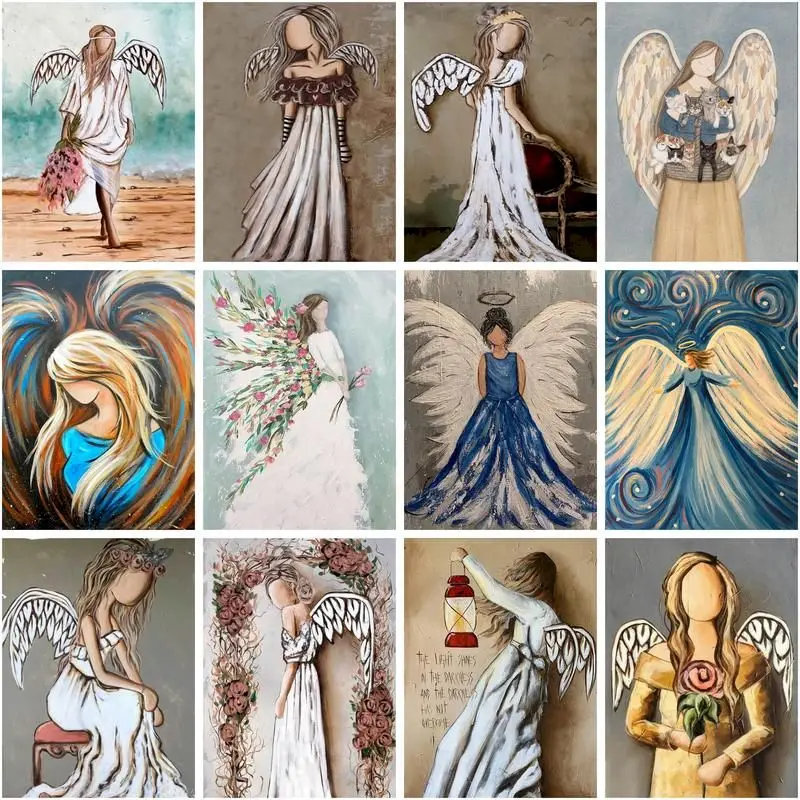 CHENISTORY Diy Diamond Painting Angel Girl Diamond Embroidery Cross Stitch Mosaic For Kids Unique Gift Home Decoration
CHENISTORY Diy Diamond Painting Angel Girl Diamond Embroidery Cross Stitch Mosaic For Kids Unique Gift Home Decoration