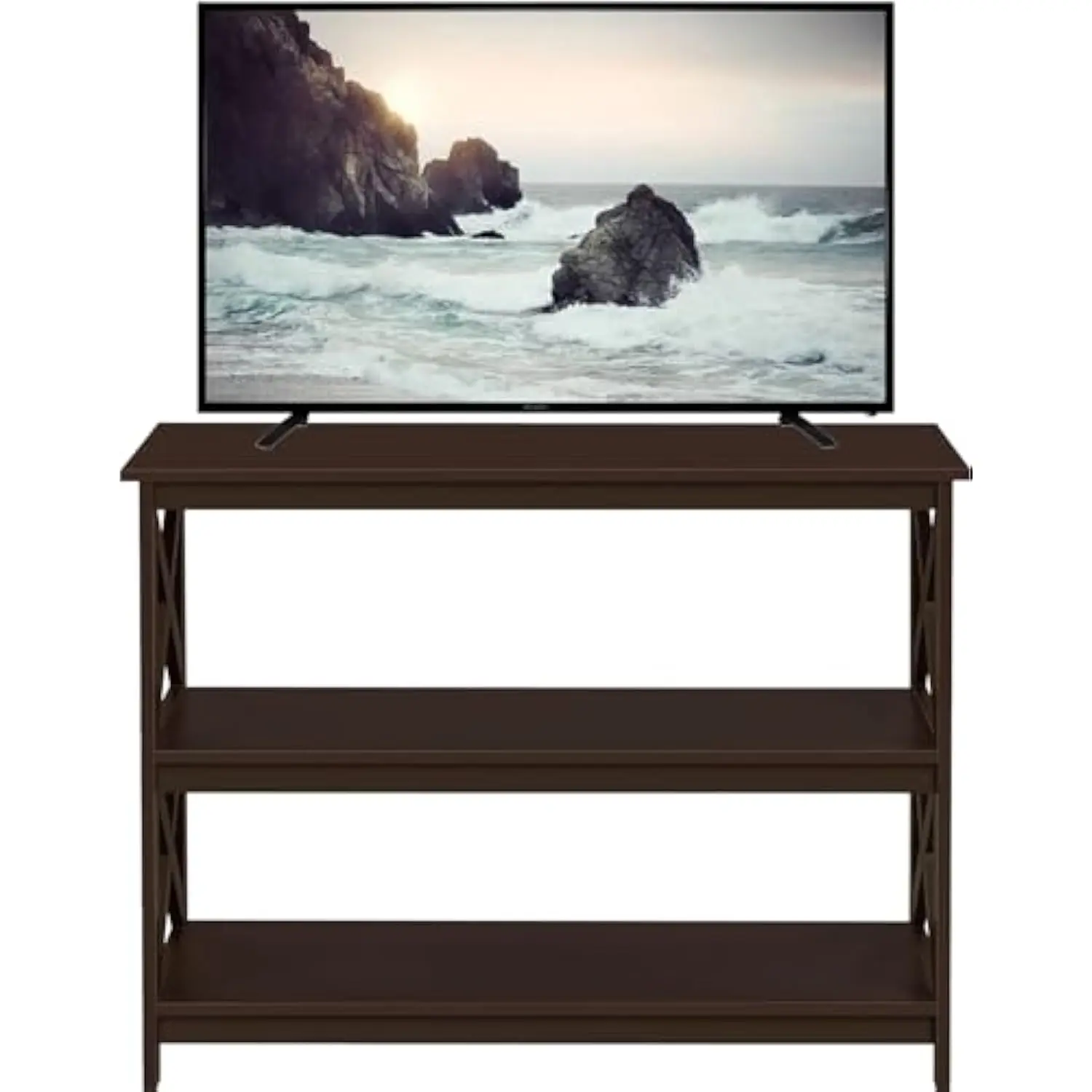 Television Stands & Entertainment Centers with 3 Tier Storage Shelf TV Stand for Living Room, Espresso
Television Stands & Entertainment Centers with 3 Tier Storage Shelf TV Stand for Living Room, Espresso