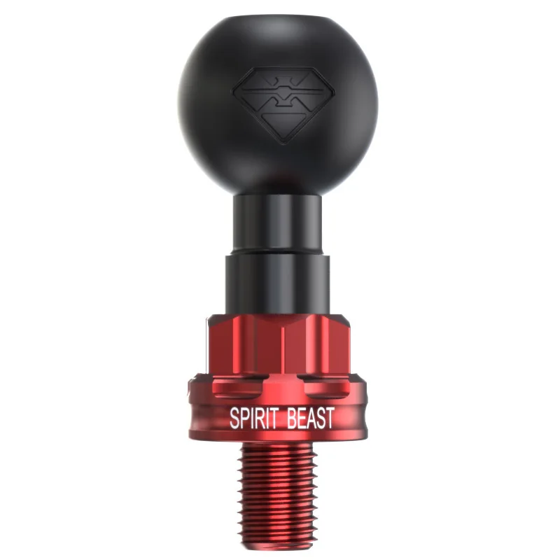 Motorcycle M10 rearview mirror seat ball head screw modification suitable for motorcycle navigation camera bracket connector
Motorcycle M10 rearview mirror seat ball head screw modification suitable for motorcycle navigation camera bracket connector