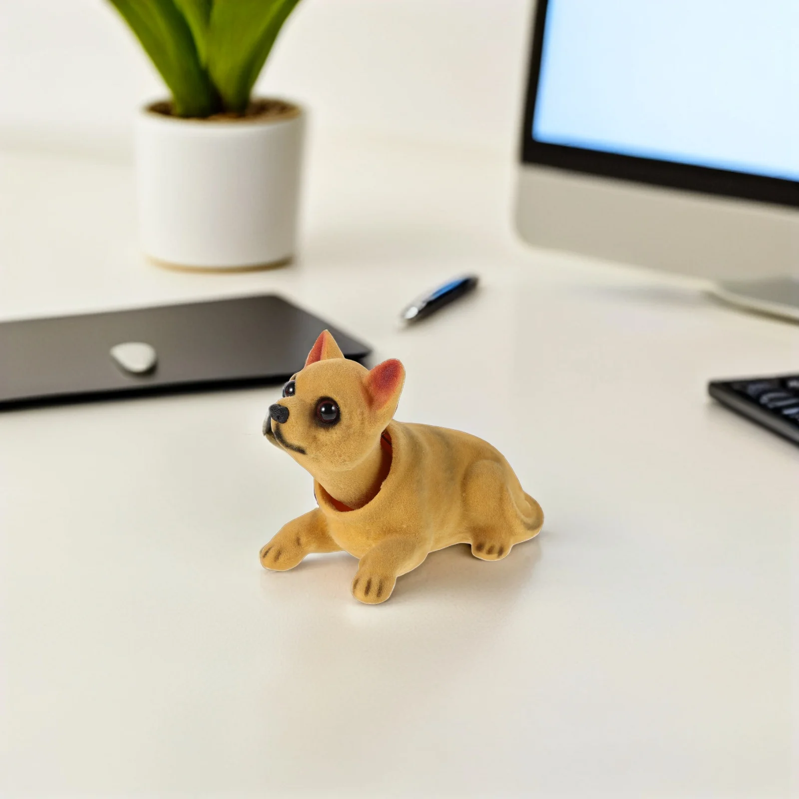 Shaking Head Dog Figurine Car Dashboard Decor Light Brown Puppy Ornament Durable Resin Easy Install Fun Movement Dog Lovers Gift
Shaking Head Dog Figurine Car Dashboard Decor Light Brown Puppy Ornament Durable Resin Easy Install Fun Movement Dog Lovers Gift