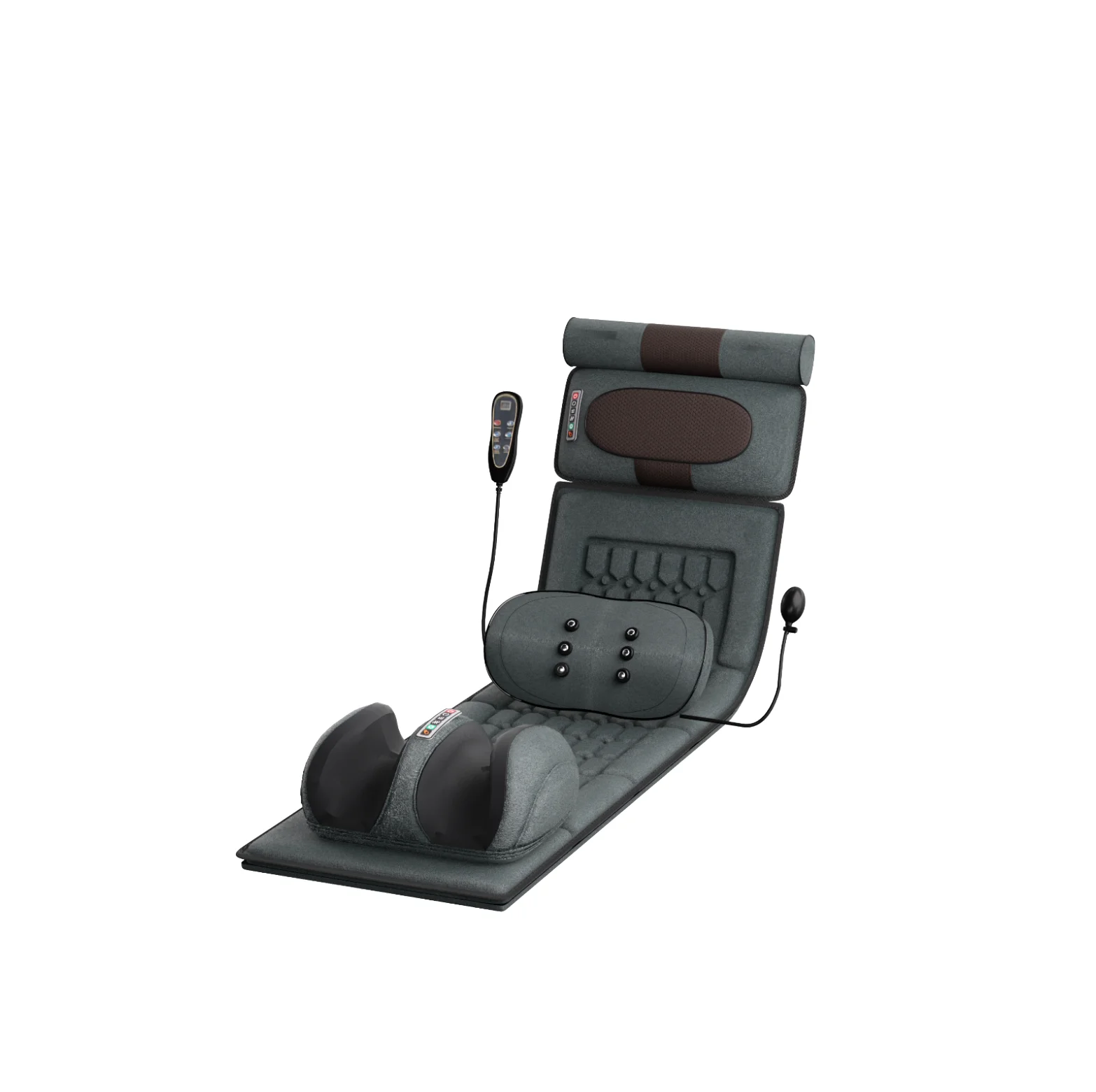 Хит продаж: Массажный матрас с многофункциональным массажем для головы, поясницы и ног
Хит продаж: Массажный матрас с многофункциональным массажем для головы, поясницы и ног