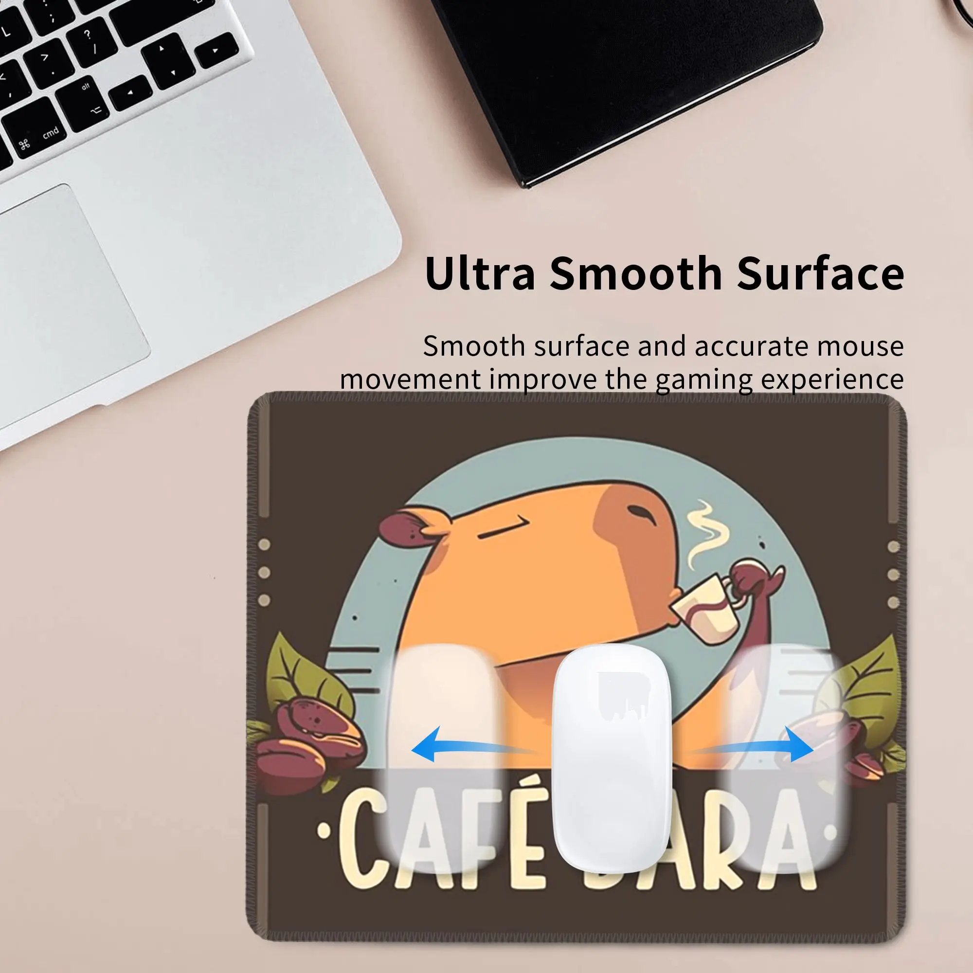CafeBara Cute Coffee Capybara Mouse Pad Computer Keyboard Mouse Mat Gaming PC Laptop Desk Mat Office Accessories Table Mats
CafeBara Cute Coffee Capybara Mouse Pad Computer Keyboard Mouse Mat Gaming PC Laptop Desk Mat Office Accessories Table Mats