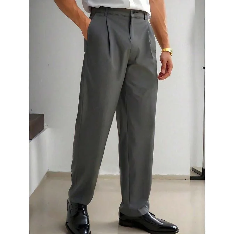 Men's Casual Spring Trousers Straight Leg Neutral Style Comfortable Fit Neutral Material 100% Other Material Spring Season
Men's Casual Spring Trousers Straight Leg Neutral Style Comfortable Fit Neutral Material 100% Other Material Spring Season