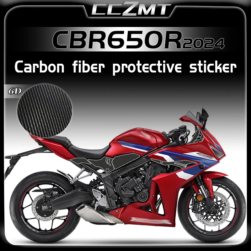 For Honda CBR650R CBR 650R cbr650r 2024 6D Carbon fiber sticker protective film fuel tank sticker modification accessories
For Honda CBR650R CBR 650R cbr650r 2024 6D Carbon fiber sticker protective film fuel tank sticker modification accessories