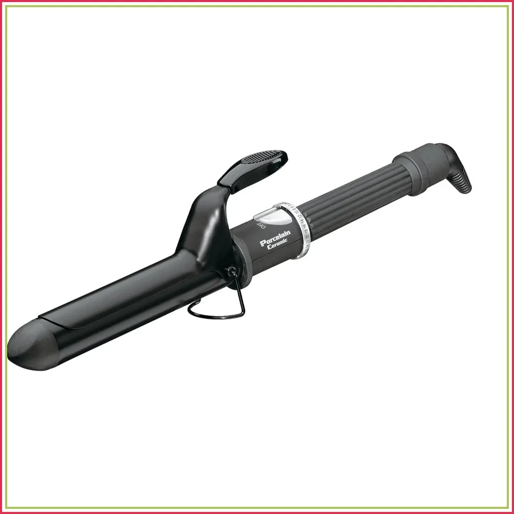 Professional Curling Iron, 430°F, Porcelain Ceramic, Loose Long-Lasting Curls, All Hair Types
Professional Curling Iron, 430°F, Porcelain Ceramic, Loose Long-Lasting Curls, All Hair Types
