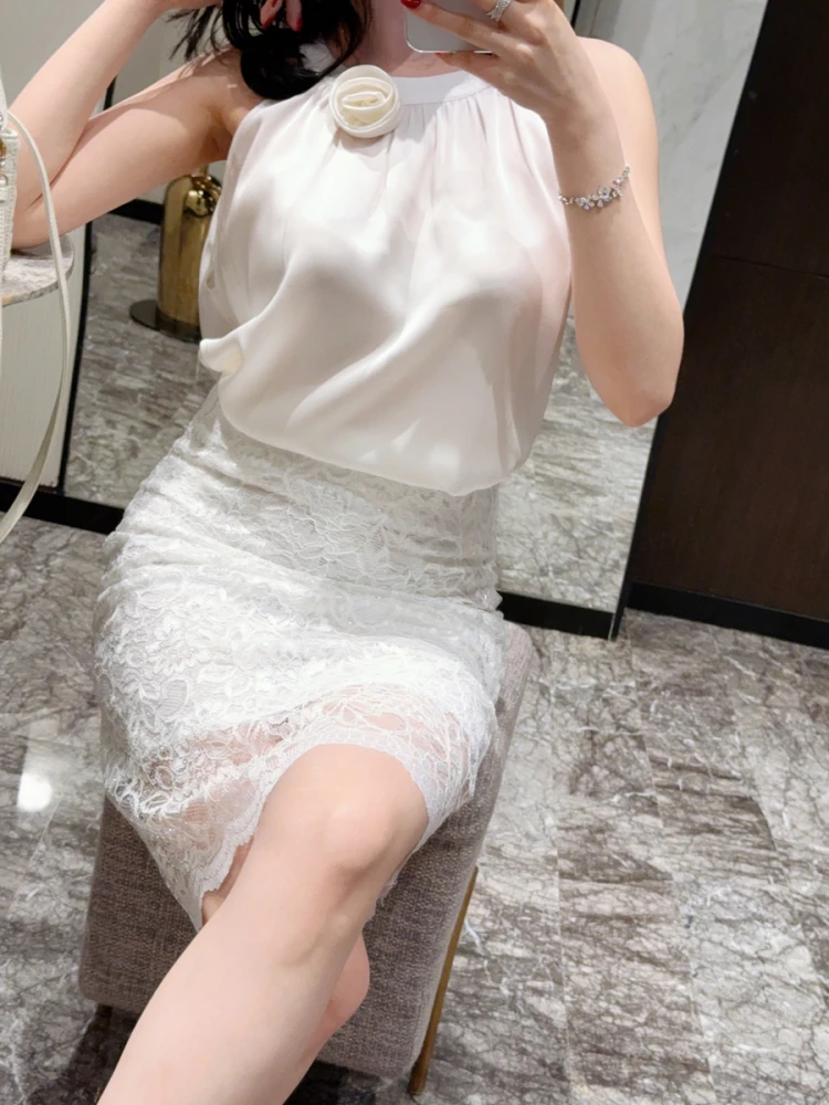 Топ lingM Silken ter Ne с кружевом и цветочным декором, юбка Svel iny f, ультра нежная юбка, лето 2025
Топ lingM Silken ter Ne с кружевом и цветочным декором, юбка Svel iny f, ультра нежная юбка, лето 2025