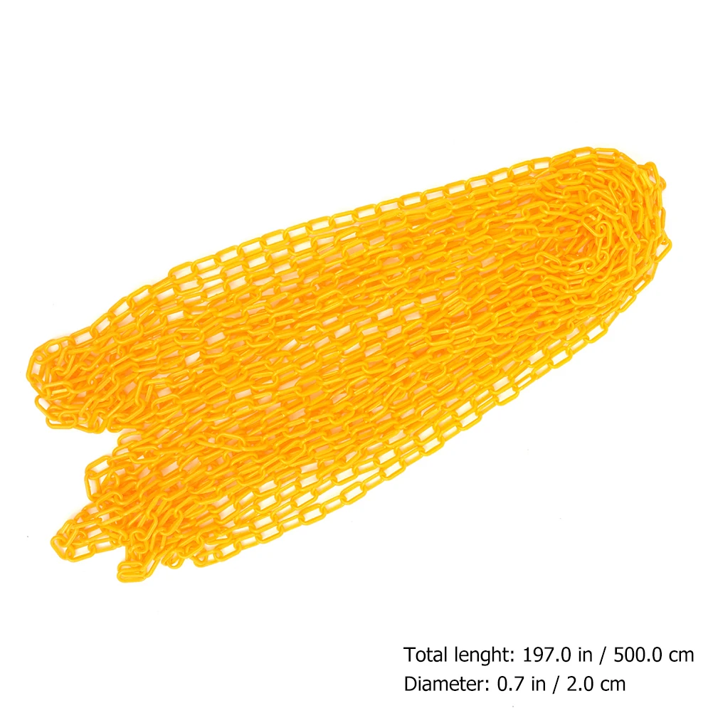 5M Yellow Plastic Safety Chain Crowd Crowd Control Chain Control Barrier Indoor Outdoor Decoration Halloween Party
5M Yellow Plastic Safety Chain Crowd Crowd Control Chain Control Barrier Indoor Outdoor Decoration Halloween Party
