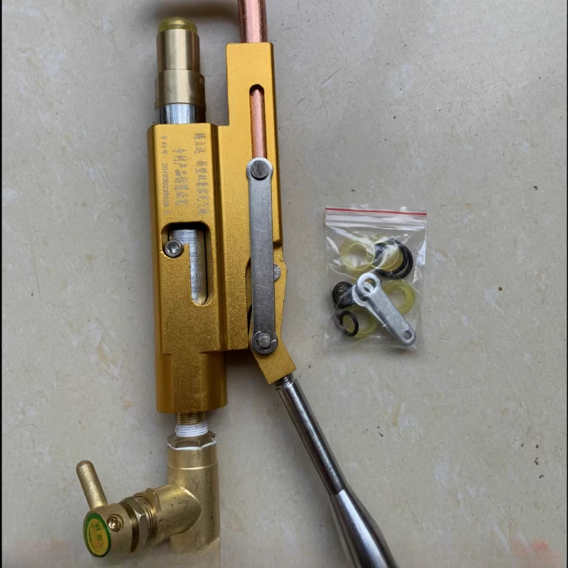 self-closing valve dual-purpose inflatable gun LPG gas pouring cylinder filling gun air guide valve 
self-closing valve dual-purpose inflatable gun LPG gas pouring cylinder filling gun air guide valve