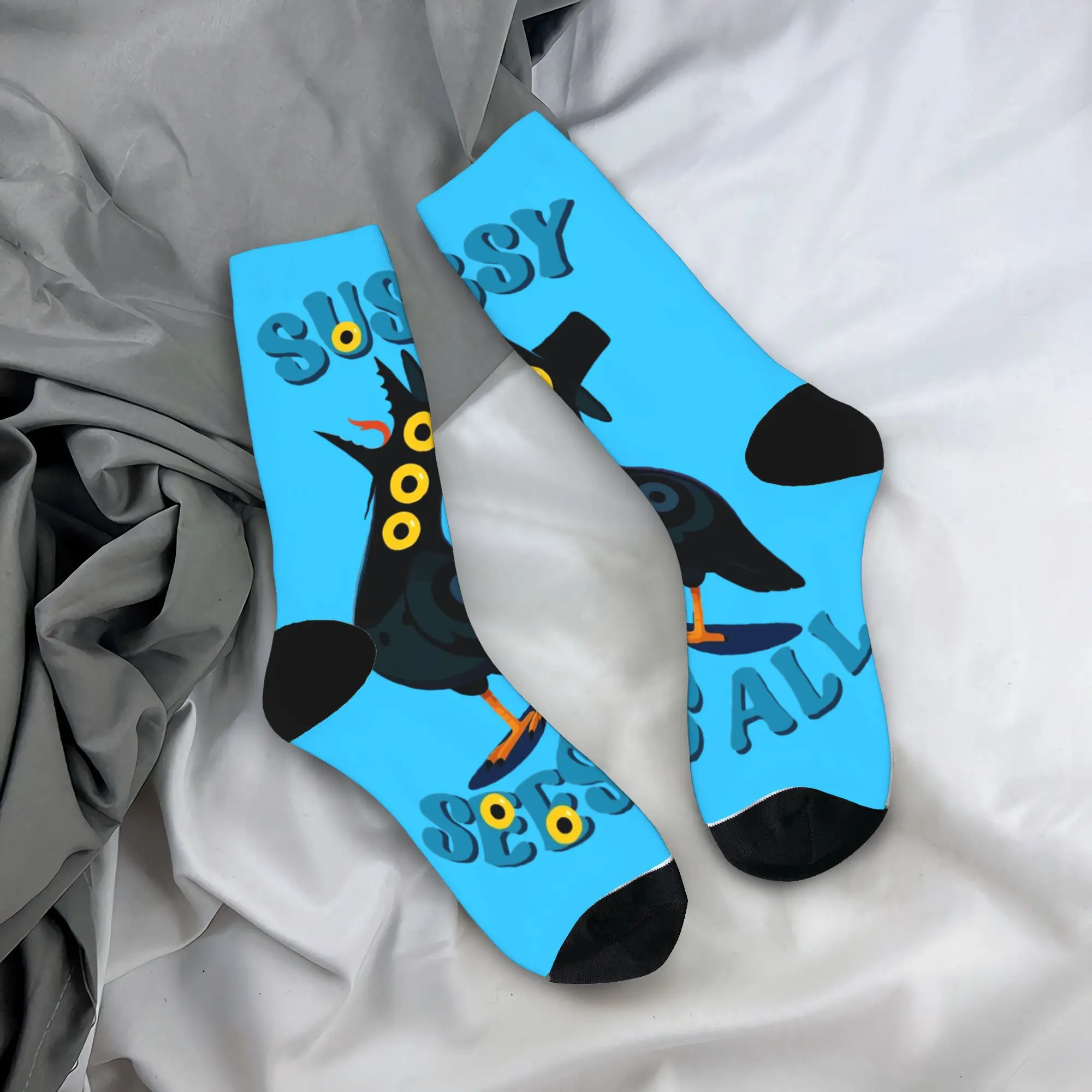 KPop Demon Hunters Bird Sussy Socks Elegant Stockings Adults Men Breathable Running Sports Socks Autumn Pattern Non Slip Socks
KPop Demon Hunters Bird Sussy Socks Elegant Stockings Adults Men Breathable Running Sports Socks Autumn Pattern Non Slip Socks