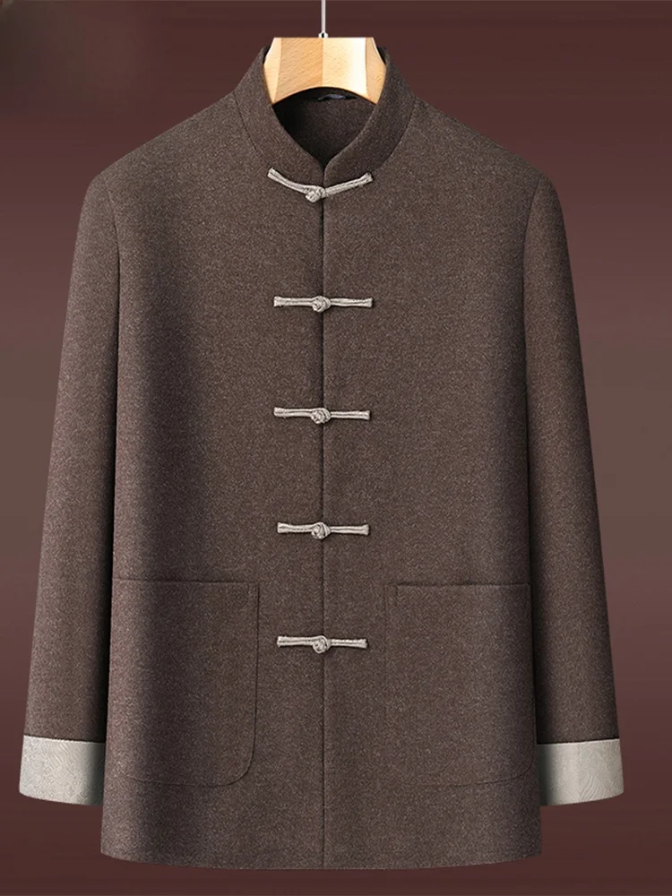TUCANO Woodpeer Long Sve Stand Collar Button Men's Casual Spring Chinese Sle National Costume Jaet Leisure Outerwear
TUCANO Woodpeer Long Sve Stand Collar Button Men's Casual Spring Chinese Sle National Costume Jaet Leisure Outerwear