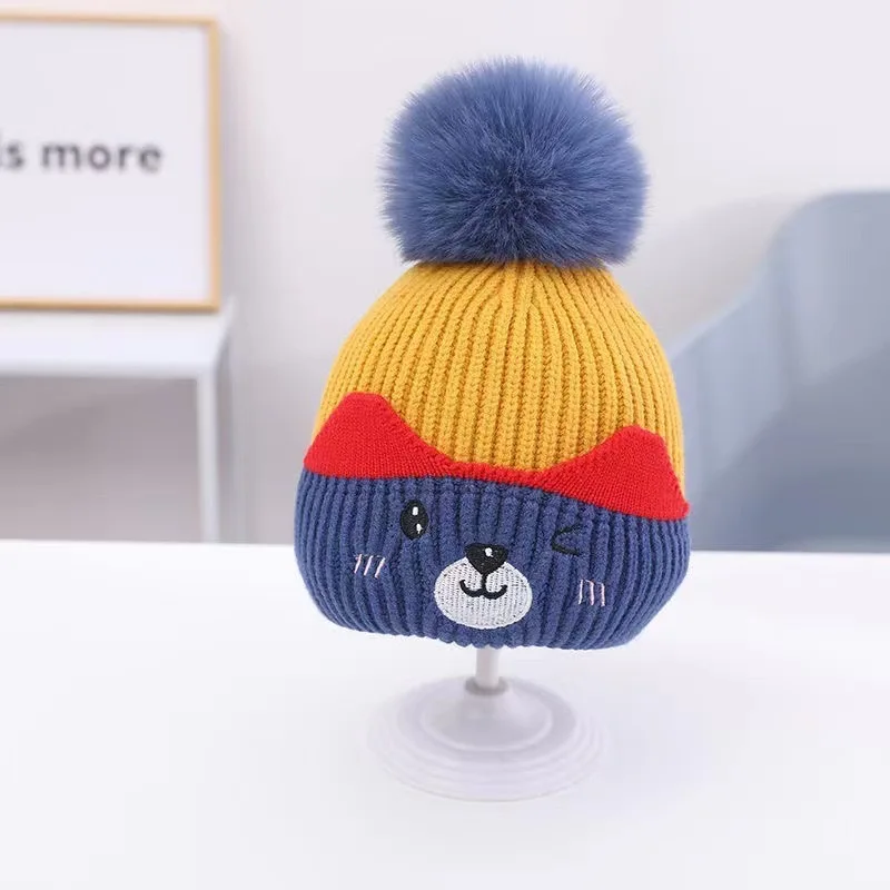 Soft Fluffy Baby Pompom Pullover Hat Cartoon Type Warm Winter Baby Earmuffs Windproof Fluffy Ear Protection Cap Winter Autumn
Soft Fluffy Baby Pompom Pullover Hat Cartoon Type Warm Winter Baby Earmuffs Windproof Fluffy Ear Protection Cap Winter Autumn