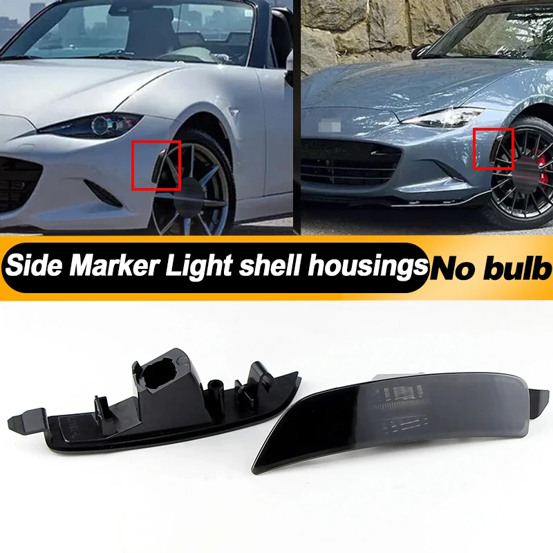 2 шт. передний боковой габаритный фонарь крыла, корпус без лампы для Mazda Miata Mx-5 2016-up OEM: NA1J-51-5F0B
2 шт. передний боковой габаритный фонарь крыла, корпус без лампы для Mazda Miata Mx-5 2016-up OEM: NA1J-51-5F0B