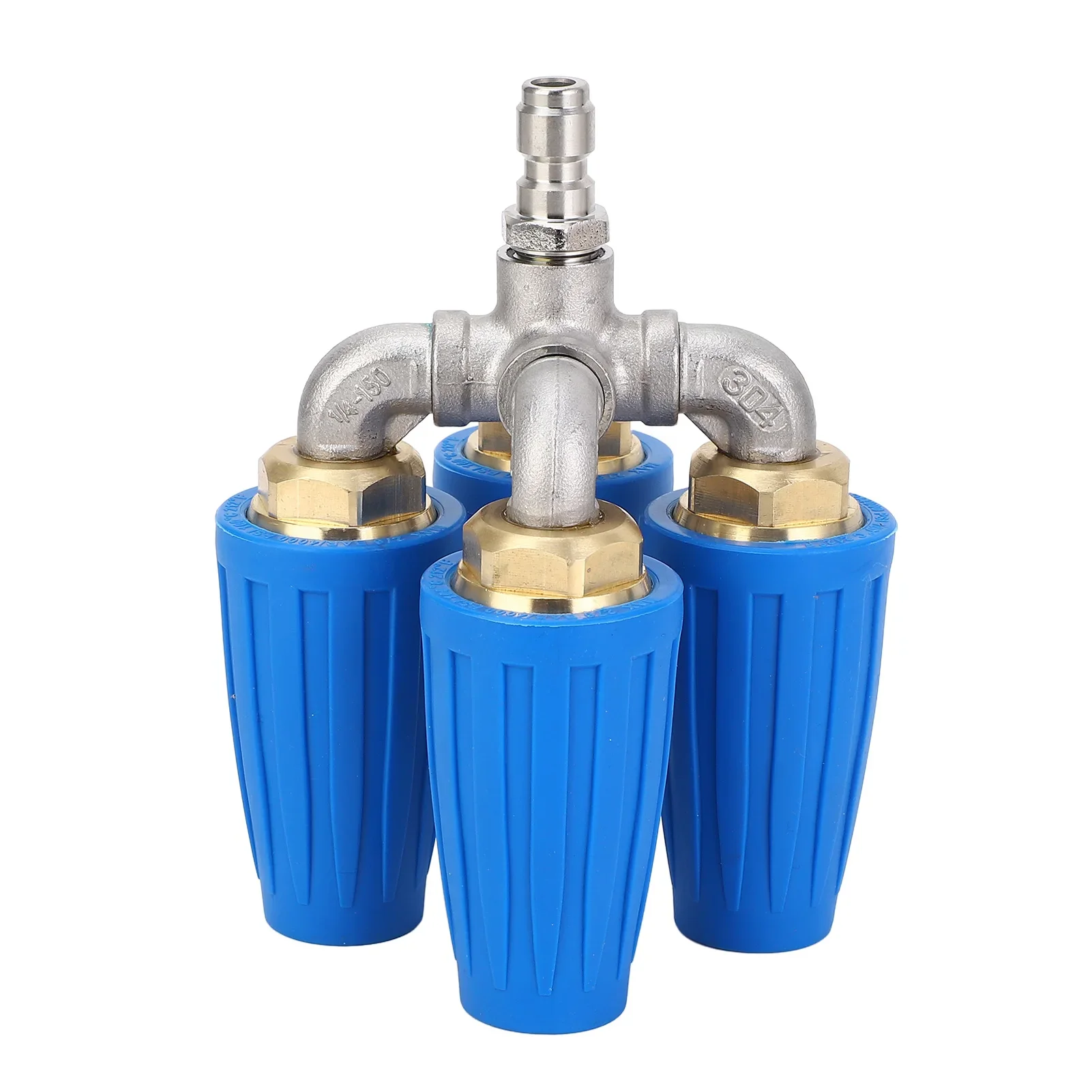 Pressure Washer Turbo Nozzle 4 in 1 Rotating Pressure Washer Turbo Nozzle Multifunctional 1/4 Inch Quick Connector for Vehicle
Pressure Washer Turbo Nozzle 4 in 1 Rotating Pressure Washer Turbo Nozzle Multifunctional 1/4 Inch Quick Connector for Vehicle