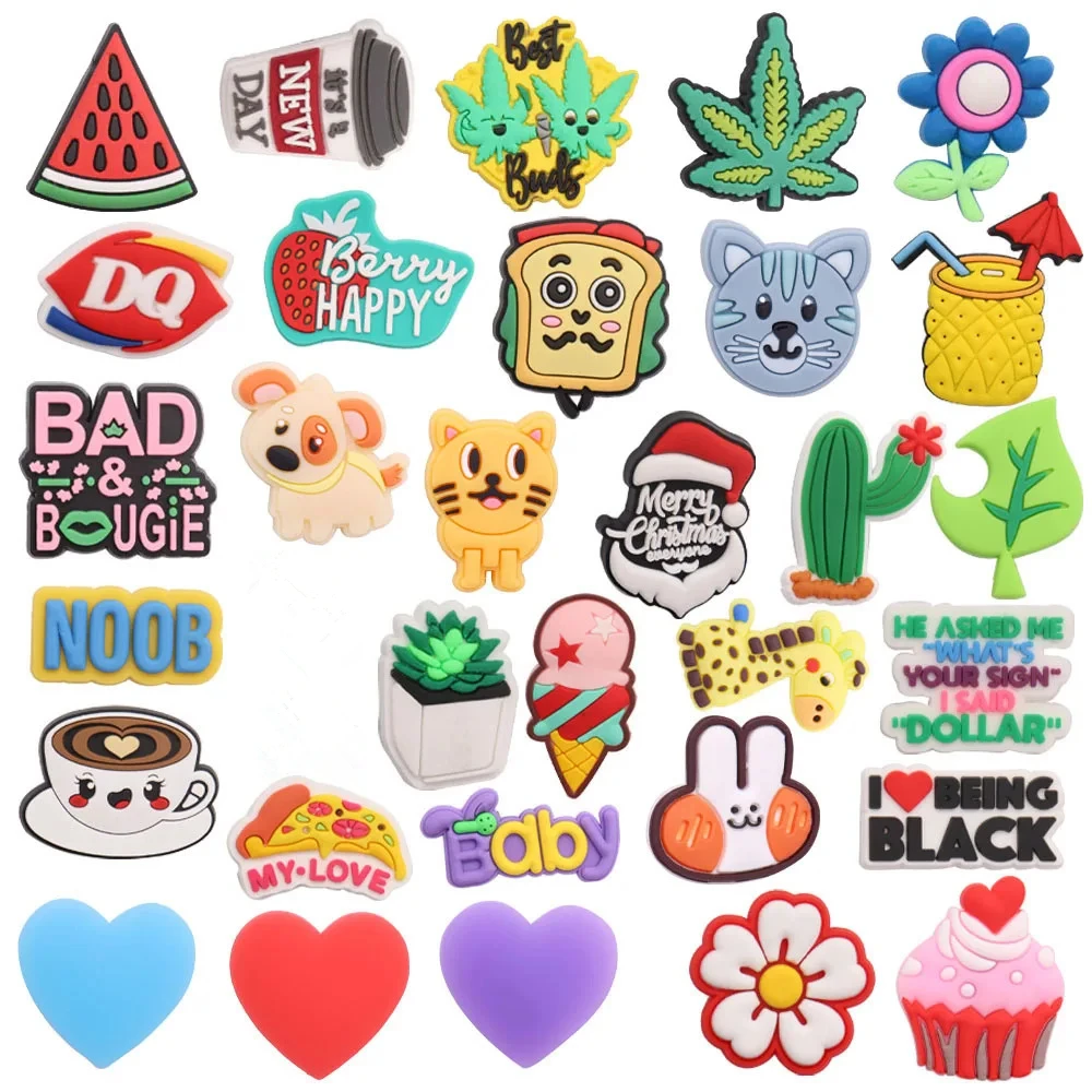 50pcs Wholesale Colorful Heart Watermelon Pizza Sandwich Shoes Charms Accessories Kids Sandals Buckle for Backpack
50pcs Wholesale Colorful Heart Watermelon Pizza Sandwich Shoes Charms Accessories Kids Sandals Buckle for Backpack