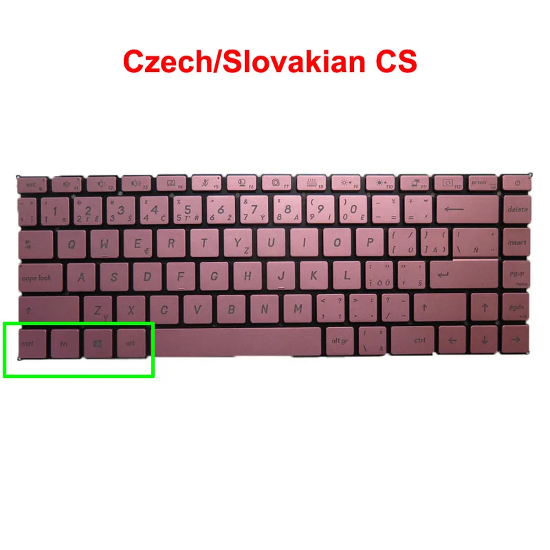 Laptop With Backlit Keyboard For MSI V190622CK1 CS S1N-2ECS801-SA0 S1N2ECS801SA0 Czech/Slovakian CS Pink Without Frame New
Laptop With Backlit Keyboard For MSI V190622CK1 CS S1N-2ECS801-SA0 S1N2ECS801SA0 Czech/Slovakian CS Pink Without Frame New
