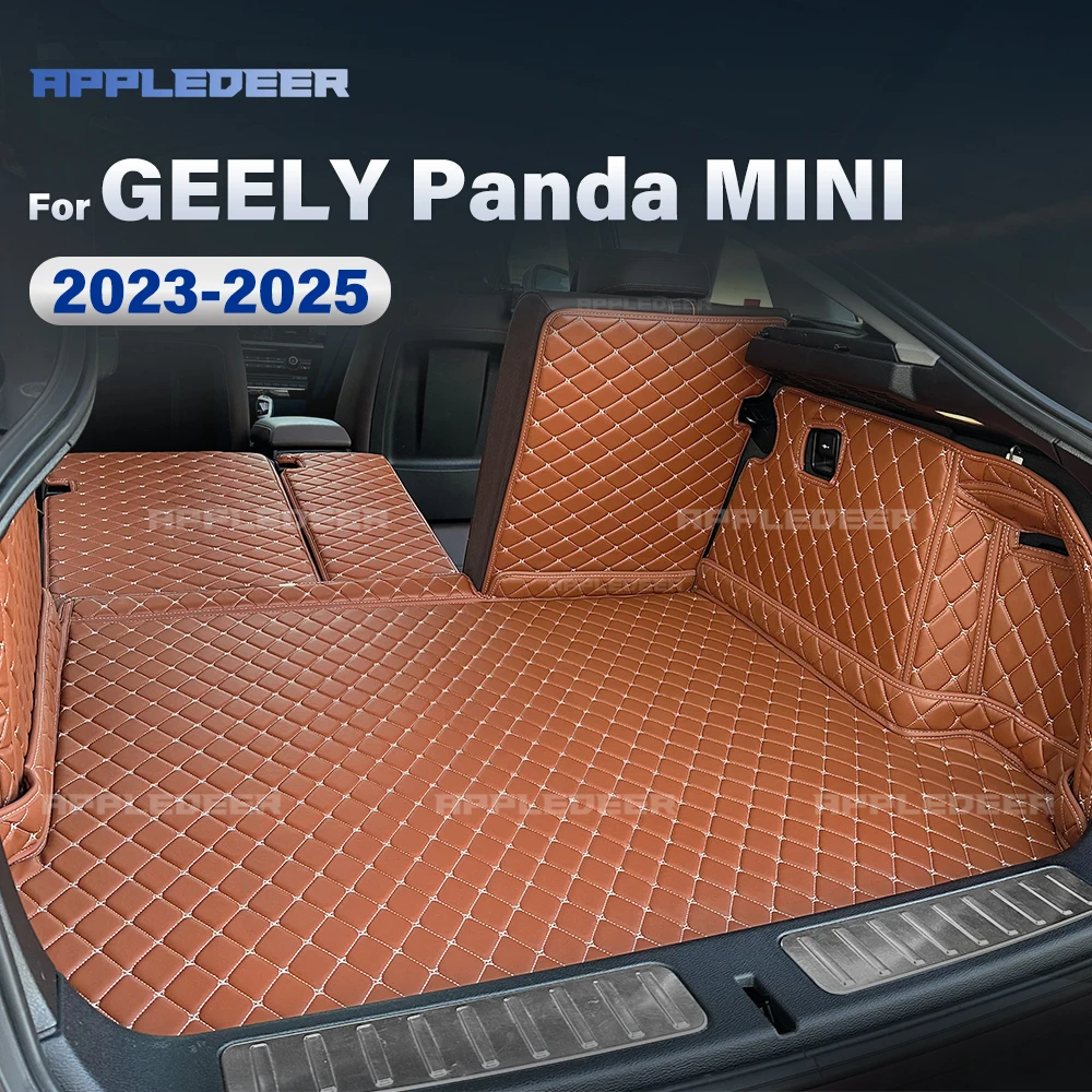 Автоматический коврик в багажник с полным покрытием для GEELY Panda MINI 2023-2025, автомобильный антигрязный коврик, защитный коврик, грузовой вкладыш, аксессуары для интерьера
Автоматический коврик в багажник с полным покрытием для GEELY Panda MINI 2023-2025, автомобильный антигрязный коврик, защитный коврик, грузовой вкладыш, аксессуары для интерьера