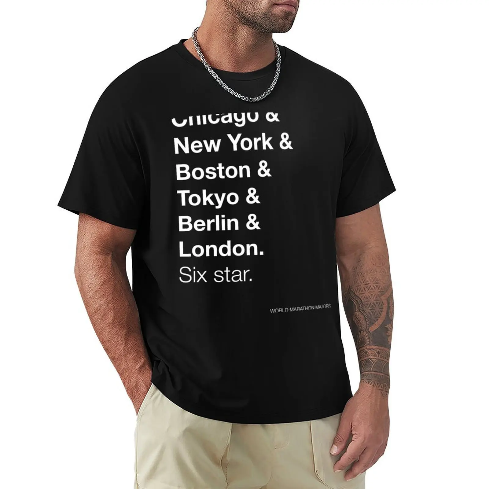 World Marathon Majors Minimal List T-Shirt hippie clothes oversizeds mens graphic t-shirts hip hop
World Marathon Majors Minimal List T-Shirt hippie clothes oversizeds mens graphic t-shirts hip hop