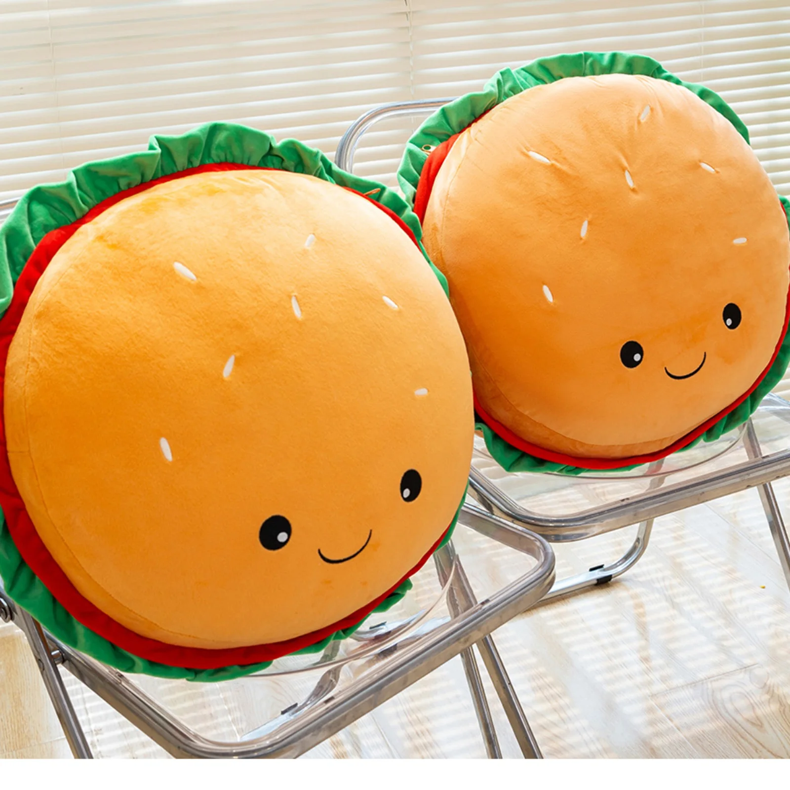 Cartoon PP Cotton Stuffed Hamburger Multi-Functional Soft Cushions Cute Home Sofa Bedroom Decor Throw Pillow Kids Plush Toy
Cartoon PP Cotton Stuffed Hamburger Multi-Functional Soft Cushions Cute Home Sofa Bedroom Decor Throw Pillow Kids Plush Toy