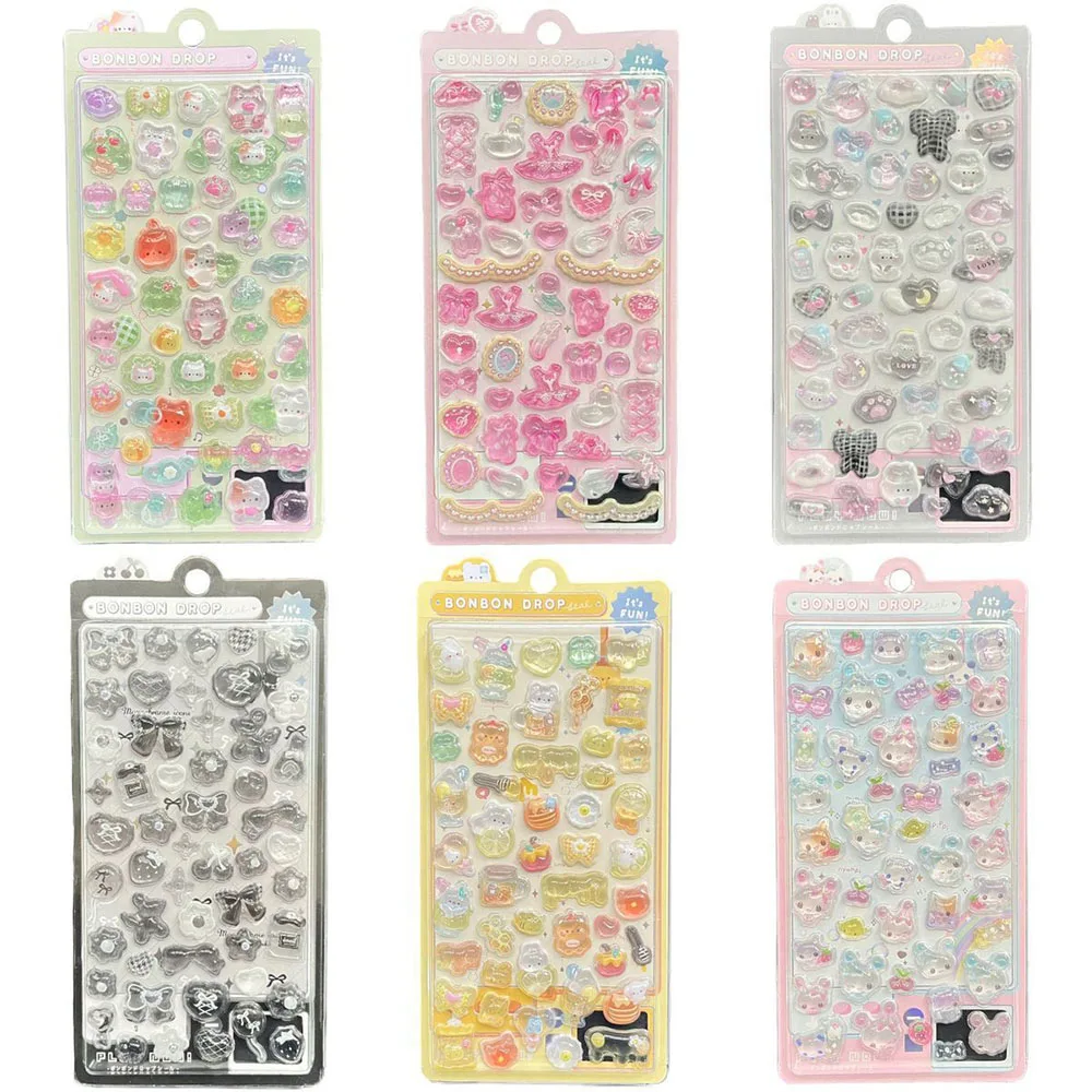 Kawaii 3D Bubble Stickers Y2K Cute Pop Up Jelly Stickers For Scrapbooking DIY Diary Planner Phone Case Decoration Relief Sticker
Kawaii 3D Bubble Stickers Y2K Cute Pop Up Jelly Stickers For Scrapbooking DIY Diary Planner Phone Case Decoration Relief Sticker