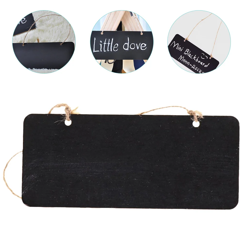 10Pcs Small Wooden Hanging Chalkboard Signs Erasable Memo Message Boards Blackboard for Cafe Party Supermarket
10Pcs Small Wooden Hanging Chalkboard Signs Erasable Memo Message Boards Blackboard for Cafe Party Supermarket