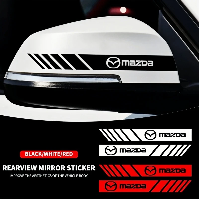 2Pcs Rearview Mirror Emblem Sticker Car Body Modified Decal for Mazda 3 6 2 CX-5 CX-30 CX-50 CX-90 CX-80 MX-5 Atenza Axela
2Pcs Rearview Mirror Emblem Sticker Car Body Modified Decal for Mazda 3 6 2 CX-5 CX-30 CX-50 CX-90 CX-80 MX-5 Atenza Axela