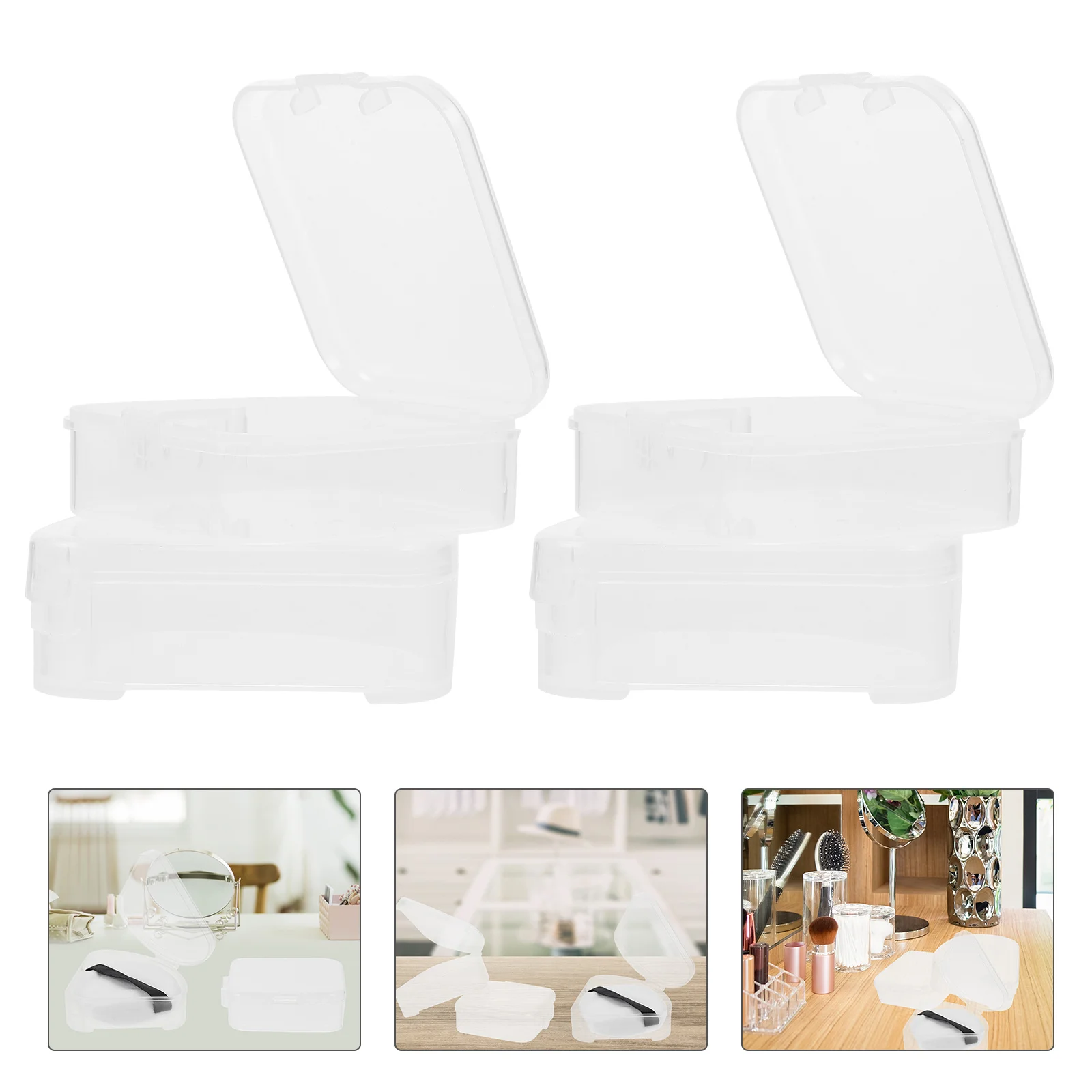 8Pcs Makeup Puff Storage Organizer Plastic Small Triangular Square Powder Puff Holder Sponge Box Makeup Sponge Case
8Pcs Makeup Puff Storage Organizer Plastic Small Triangular Square Powder Puff Holder Sponge Box Makeup Sponge Case