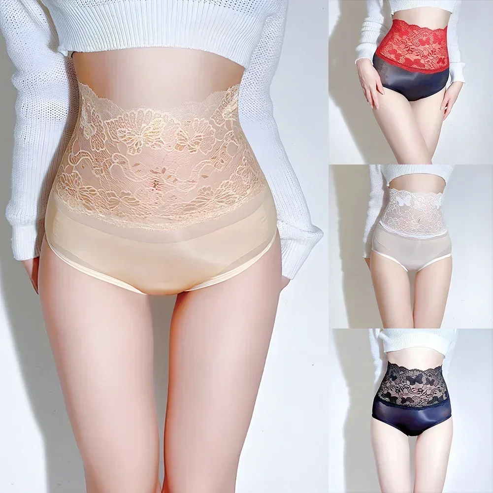 Women Lace Panties Underwear Sexy Shiny Horse Oil 5D Thin Full Transparent See Through High Elastic Underpant
Women Lace Panties Underwear Sexy Shiny Horse Oil 5D Thin Full Transparent See Through High Elastic Underpant