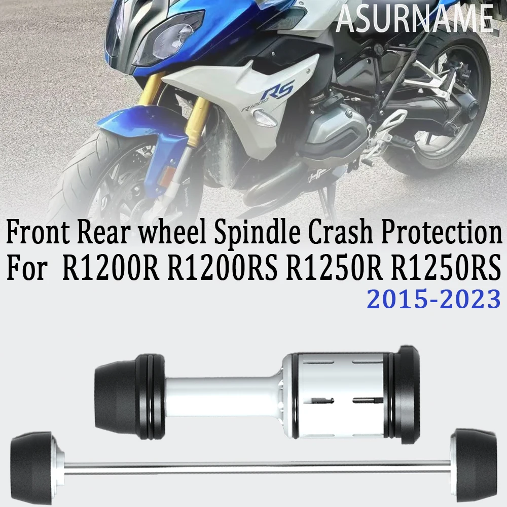 For BMW R1200R R1200RS R1250R R1250RS 2023 2015-2022 Motorcycle Front & Rear Axle Fork Crash Sliders Wheel Protection
For BMW R1200R R1200RS R1250R R1250RS 2023 2015-2022 Motorcycle Front & Rear Axle Fork Crash Sliders Wheel Protection