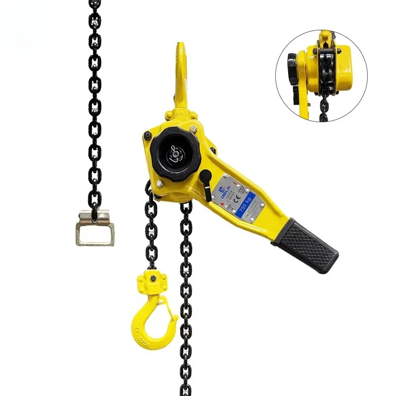 0.75ton 6ton 9ton High Quality CE Certified Manual Lifting Chain Hoist Lever Block
0.75ton 6ton 9ton High Quality CE Certified Manual Lifting Chain Hoist Lever Block