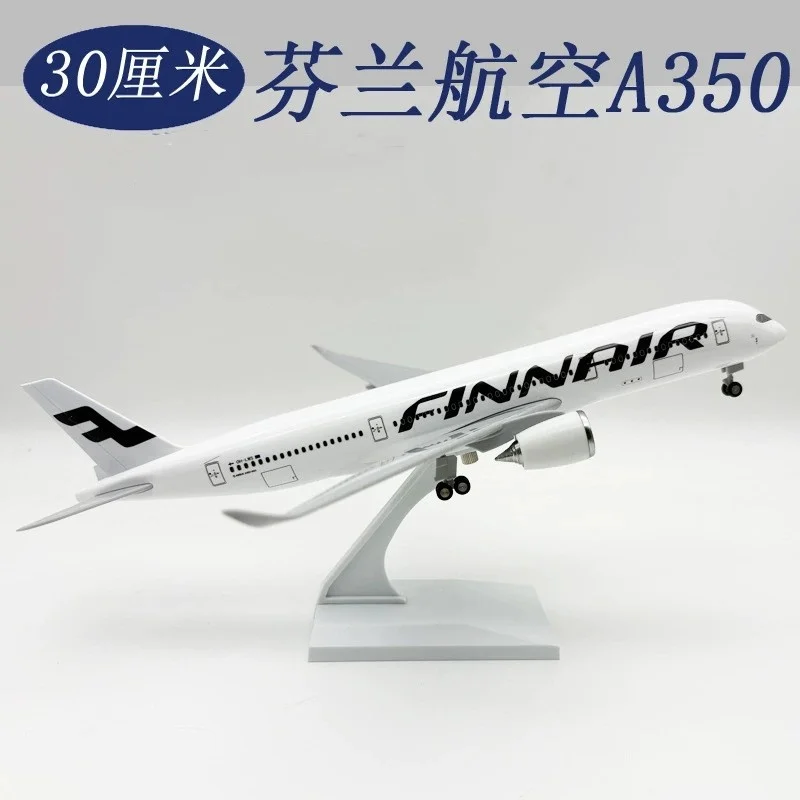 A350 Finnish Airways 30cm Resin Aircraft Models 1/250 Scale Diecast Airplane Toy With Display Base Assemble Gifts For Collection
A350 Finnish Airways 30cm Resin Aircraft Models 1/250 Scale Diecast Airplane Toy With Display Base Assemble Gifts For Collection