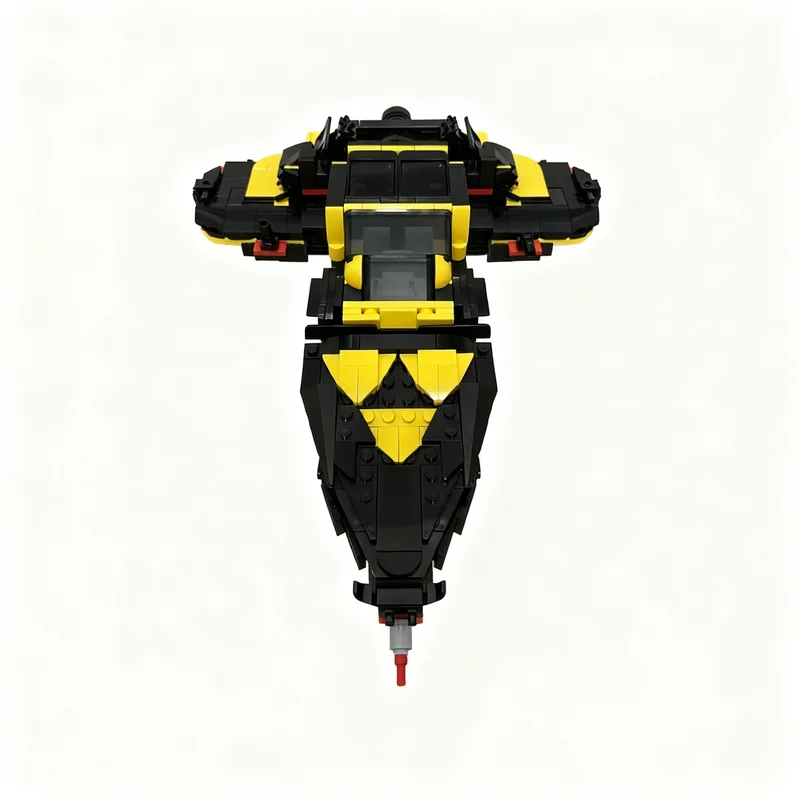 738 деталей MOC Blacktron Chaser: Космическая модель, конструктор, игрушка для сборки, рождественский подарок, творческая идея, развивающая игра, DIY
738 деталей MOC Blacktron Chaser: Космическая модель, конструктор, игрушка для сборки, рождественский подарок, творческая идея, развивающая игра, DIY