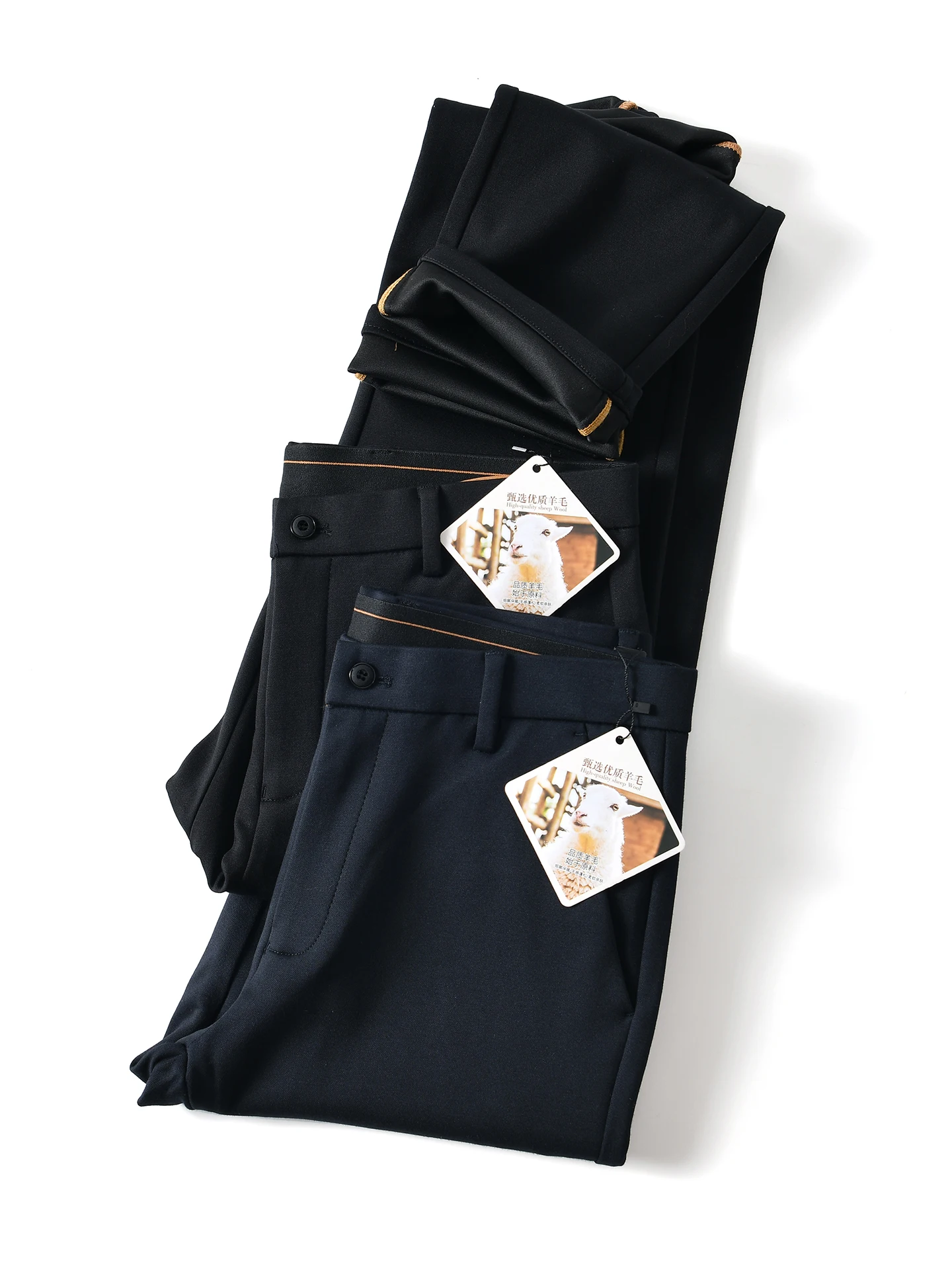 Select Wool Anti-Wrinkle Casual Men's Pants Straight Leg Autumn Winter Business Match All-Match Stylish Polyester Blend
Select Wool Anti-Wrinkle Casual Men's Pants Straight Leg Autumn Winter Business Match All-Match Stylish Polyester Blend