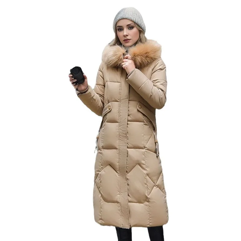 Winter Parkas Women Down Coat 2024 Black Sustans Warm Jacket Female Padded Coat Windproof Long Section Women Windbreaker Parkas
Winter Parkas Women Down Coat 2024 Black Sustans Warm Jacket Female Padded Coat Windproof Long Section Women Windbreaker Parkas