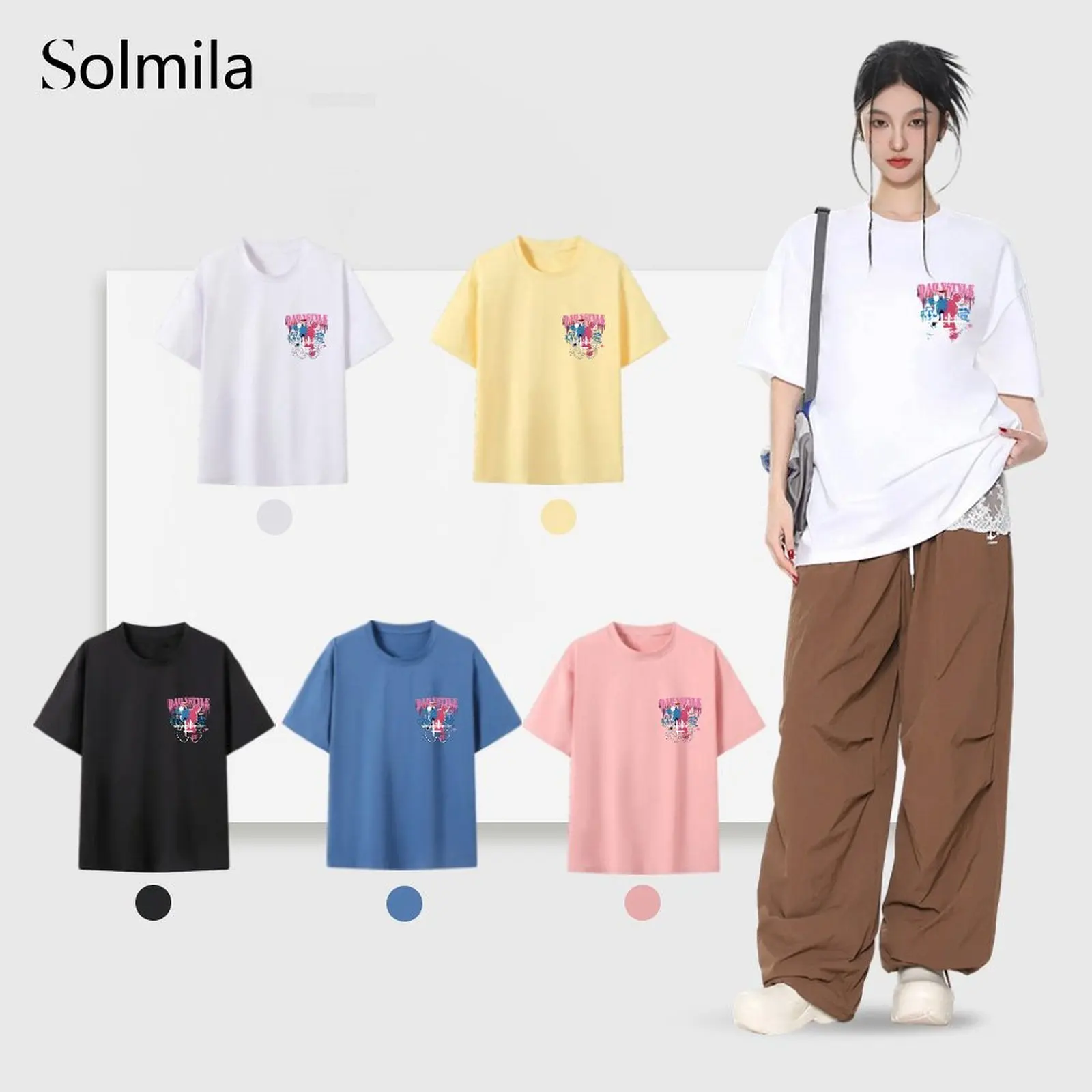 Fashionable Tee Korean T Shirt Perfect For Vacation New Condition Polyester Fabric Short Sleeve Top Slight Stretch Material
Fashionable Tee Korean T Shirt Perfect For Vacation New Condition Polyester Fabric Short Sleeve Top Slight Stretch Material