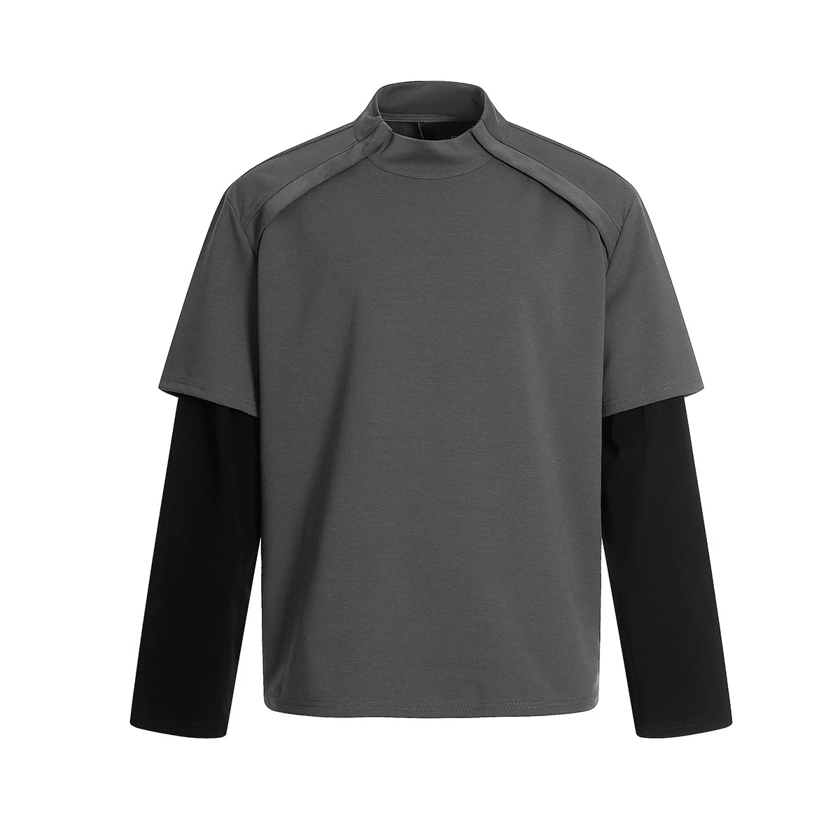 2026 Men's Techwear Long Sleeve T-Shirt Fake 2 Pieces Tshirt Streetwear Functional Harajuku Loose Tops Tees
2026 Men's Techwear Long Sleeve T-Shirt Fake 2 Pieces Tshirt Streetwear Functional Harajuku Loose Tops Tees