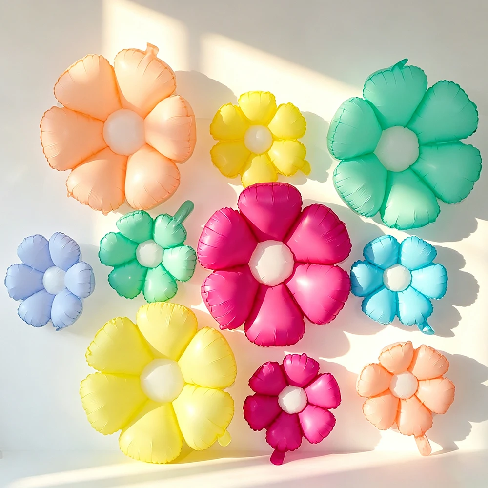 1-10pcs Macaron Candy Color Daisy Balloon Flower Aluminum Foil Balloon Girl Baby Shower Birthday Party Wedding Background Decor
1-10pcs Macaron Candy Color Daisy Balloon Flower Aluminum Foil Balloon Girl Baby Shower Birthday Party Wedding Background Decor