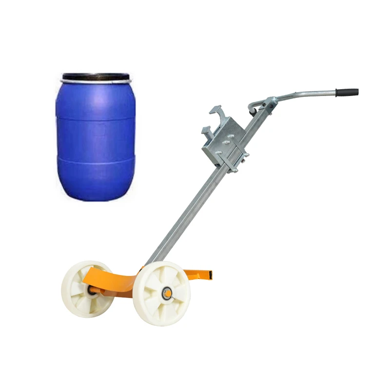 450KG Manual Oil Drum Carrier Truck/Oil Drum Handling Trolley Olecranon Style Hydraulic Oil Barrel Cart
450KG Manual Oil Drum Carrier Truck/Oil Drum Handling Trolley Olecranon Style Hydraulic Oil Barrel Cart