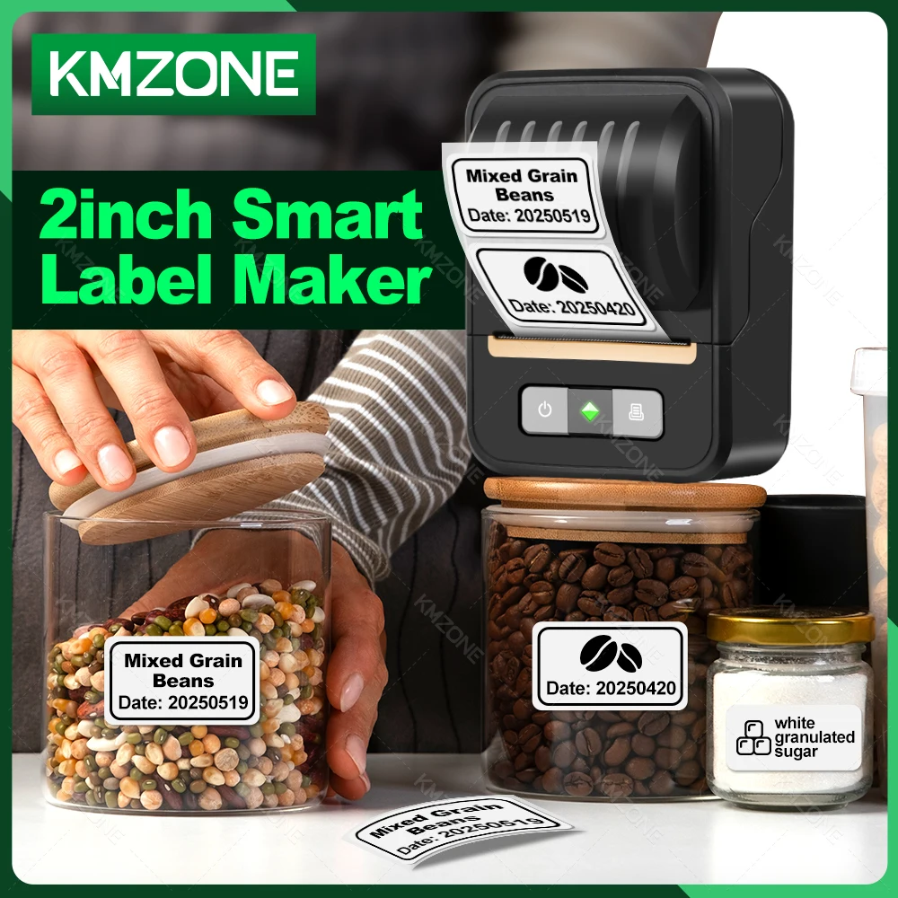 2025 New Thermal Label Printer Portable Wireless Bluetooth Mini Maker Sticker Machine with Color Clear Label Paper Rolls 50mm
2025 New Thermal Label Printer Portable Wireless Bluetooth Mini Maker Sticker Machine with Color Clear Label Paper Rolls 50mm