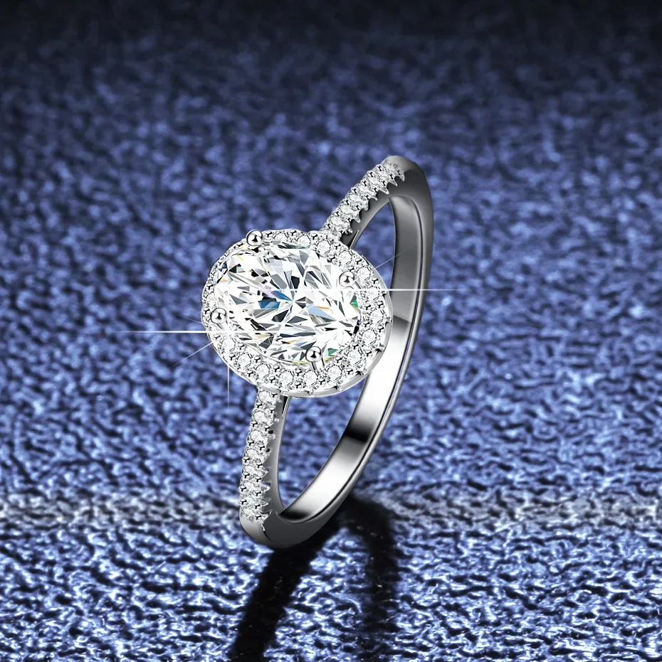 18K gold irregular ring set with diamonds Moissanite PT950 platinum classic single carat pigeon egg VVS1 ring for women
18K gold irregular ring set with diamonds Moissanite PT950 platinum classic single carat pigeon egg VVS1 ring for women