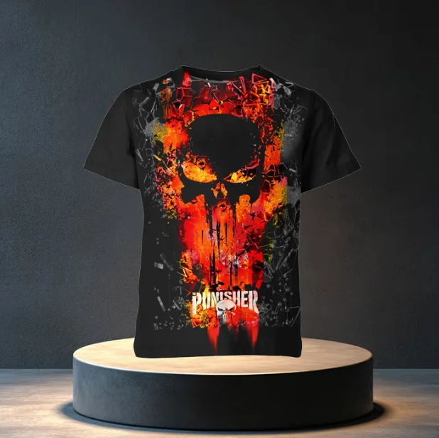 Hot Selling New Quick-drying T-shirt Skull Flame Printing Short-sleeved Festival Street Short-sleeved Comfortable Casual T-shirt
Hot Selling New Quick-drying T-shirt Skull Flame Printing Short-sleeved Festival Street Short-sleeved Comfortable Casual T-shirt