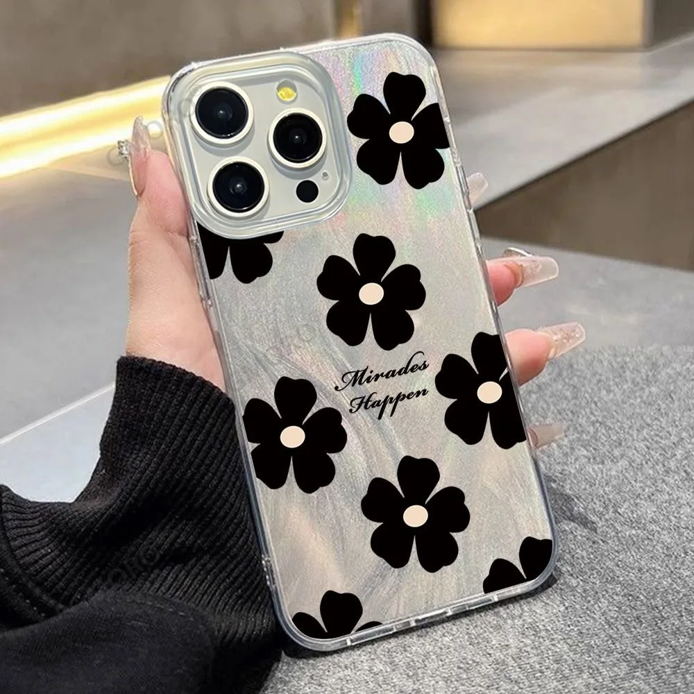Fashionable Black Flower Pattern Phone Case For iPhone 17 Pro Max 17 Air 16 15 14 11 13 12 Pro Max XSMax XS XR X Hard Back Cover
Fashionable Black Flower Pattern Phone Case For iPhone 17 Pro Max 17 Air 16 15 14 11 13 12 Pro Max XSMax XS XR X Hard Back Cover