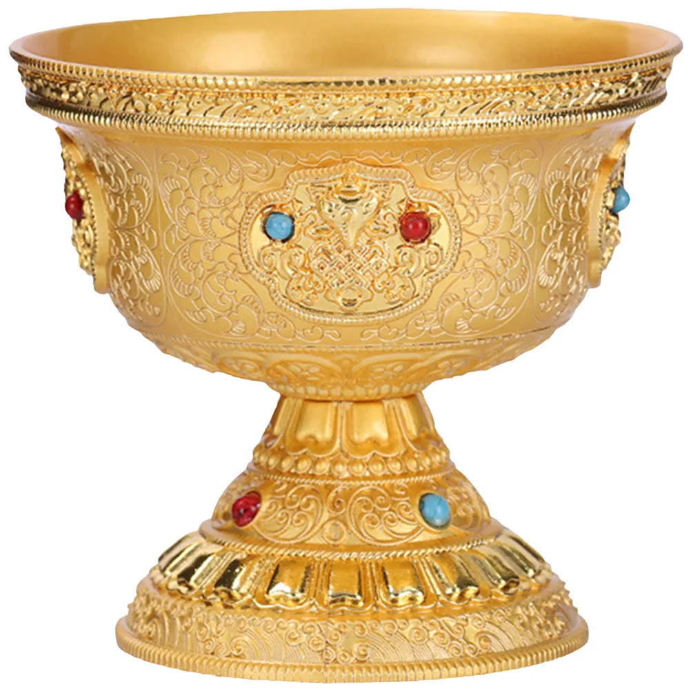 Buddhist Copper Offering Bowl Rust-Proof Wear-Resistant Water Offering Bowl Temple Home Decor Wedding Meditation Yoga Room
Buddhist Copper Offering Bowl Rust-Proof Wear-Resistant Water Offering Bowl Temple Home Decor Wedding Meditation Yoga Room