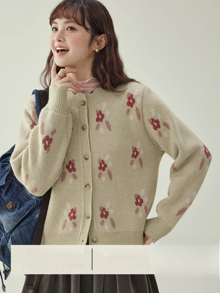 Original North Island AMUU Thiened adient Floral Sweater Coat Women's Winter New Sle Lace Single Button Top
Original North Island AMUU Thiened adient Floral Sweater Coat Women's Winter New Sle Lace Single Button Top