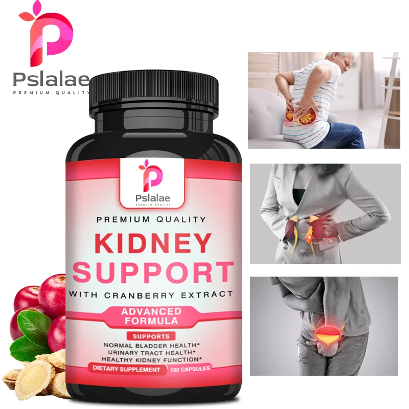 Kidney Support Supplement with Cranberry Extract - Promotes Cleansing, Detoxification and Repair
Kidney Support Supplement with Cranberry Extract - Promotes Cleansing, Detoxification and Repair