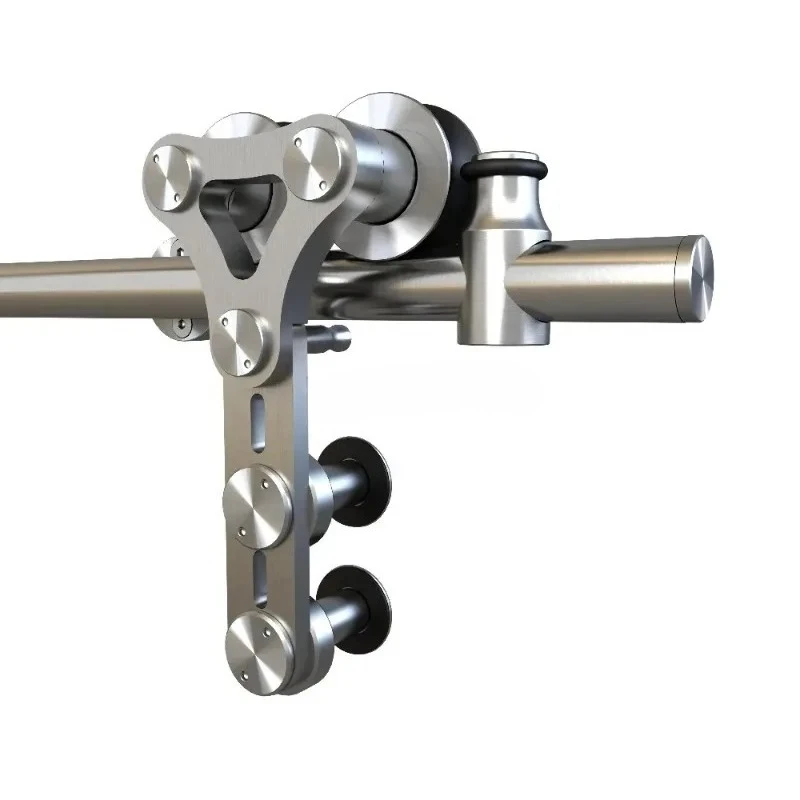 Stainless Steel Dual Wheel Strap Rolling Door Hardware Kit for Wood or Glass , Sliding Barn
Stainless Steel Dual Wheel Strap Rolling Door Hardware Kit for Wood or Glass , Sliding Barn